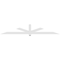 Ekena Millwork Kennewick Architectural Grade PVC Gable Bracket, 108"W x 18"H x 2"D x 4"F, 4/12 Pitch GBP108X18X0204KEN00 - alternate 2